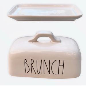 Rae Dunn brunch butter dish